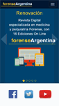 Mobile Screenshot of forenseargentina.com